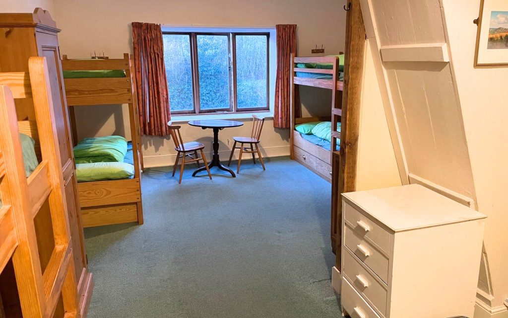 Bedroom with bunk beds